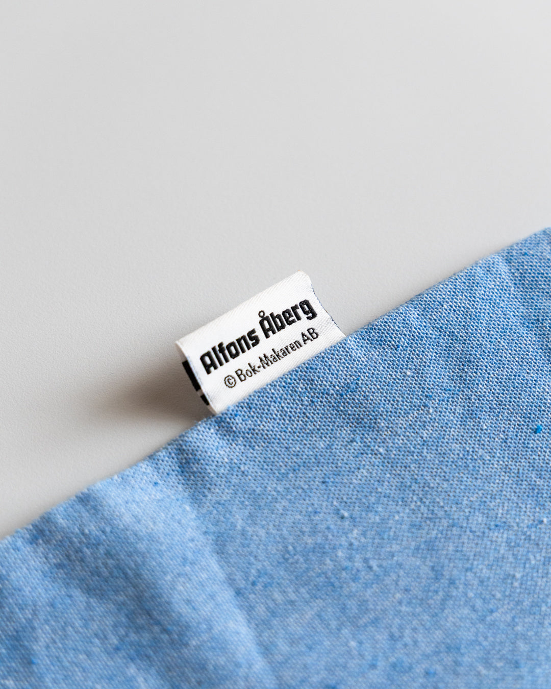 Alfons tygkasse ljusblå