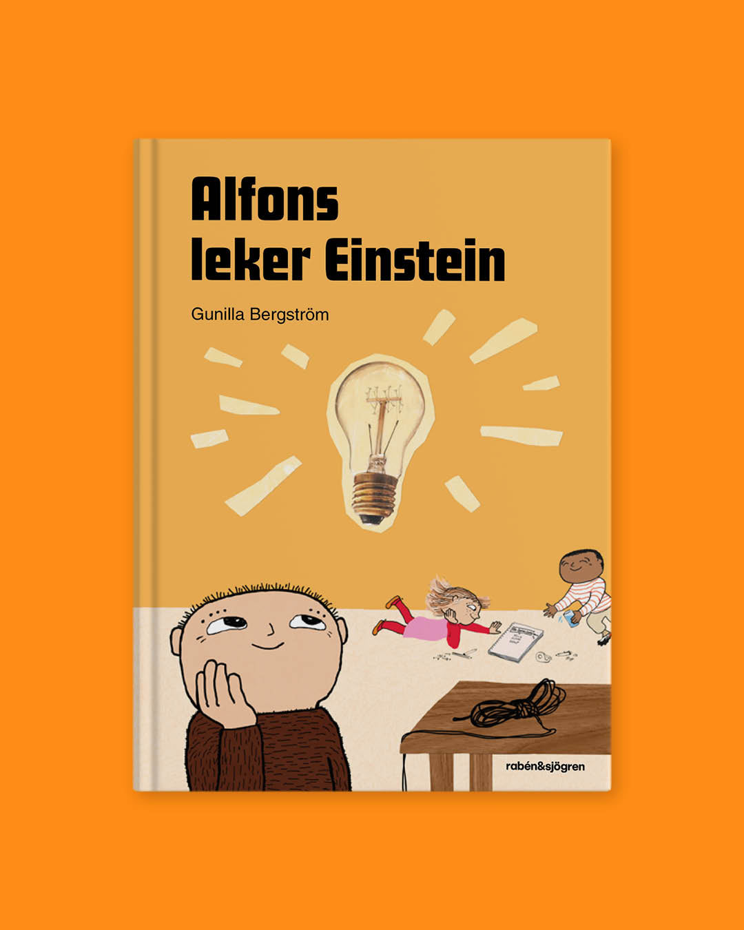 Alfons leker Einstein av Gunilla Bergström