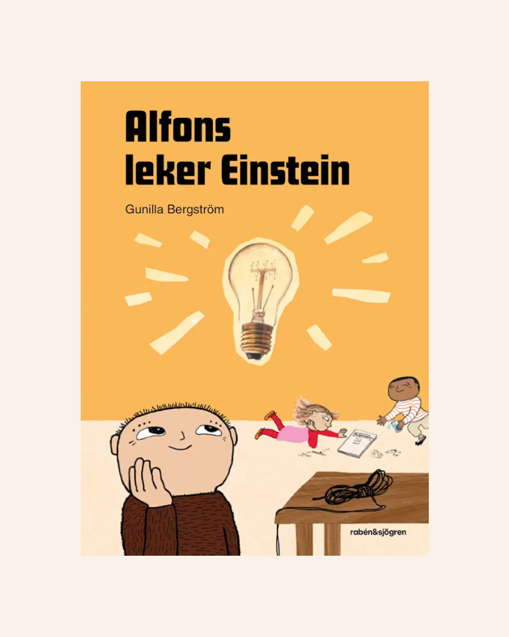 Alfons leker Einstein av Gunilla Bergström