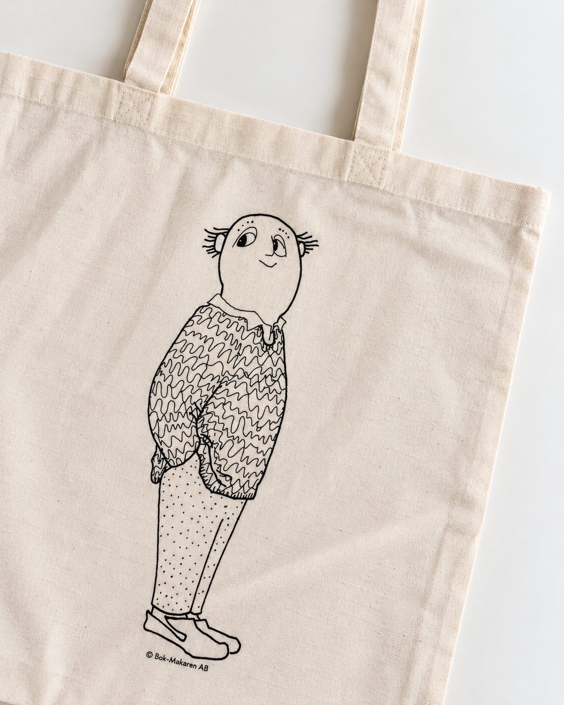 Pappa Åberg Beige Tote Bag | Tote Bag