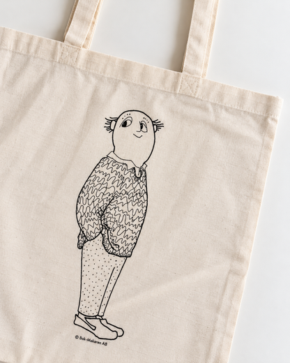 Pappa Åberg Beige Tote Bag | Tote Bag