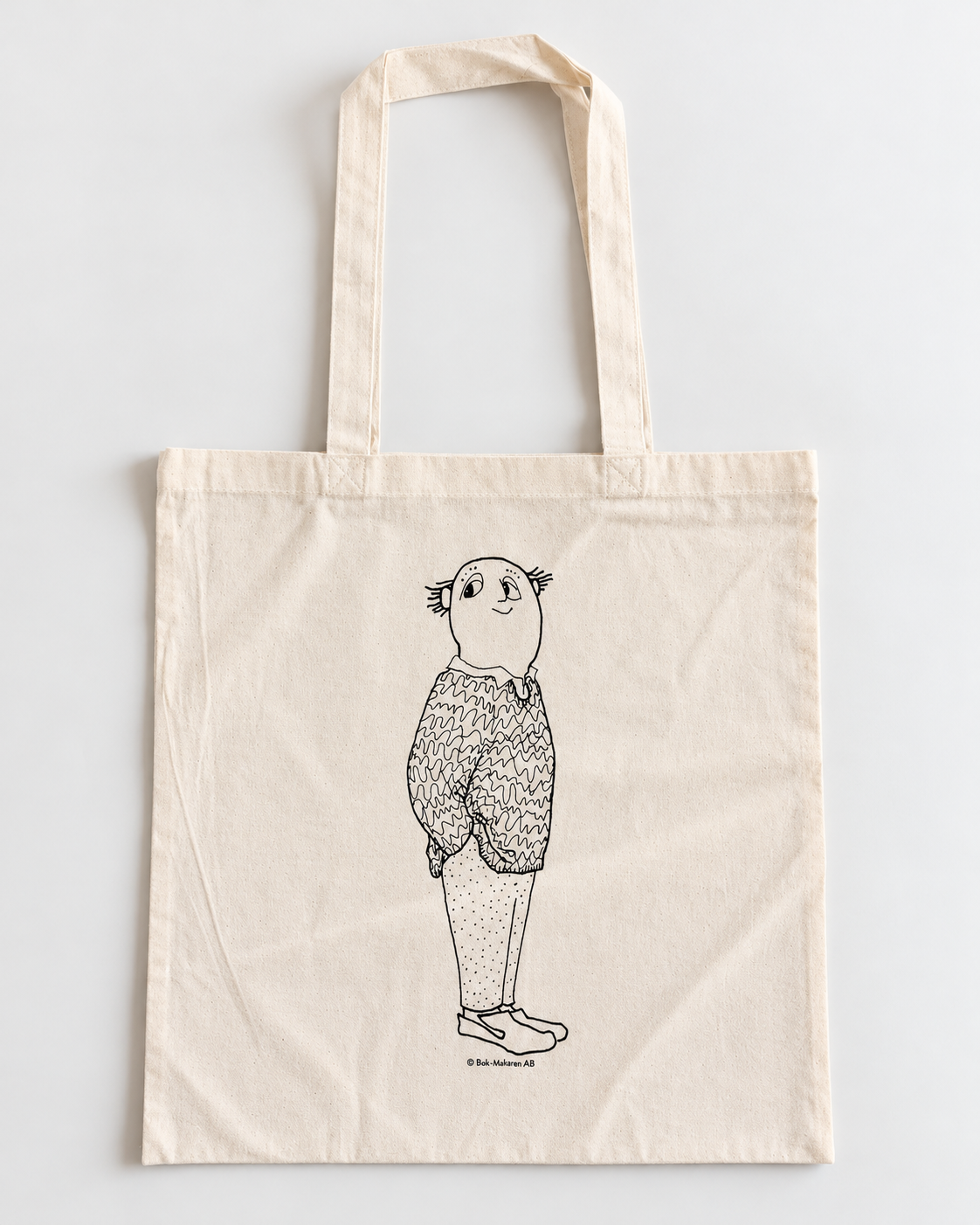 Pappa Åberg Beige Tote Bag | Tote Bag