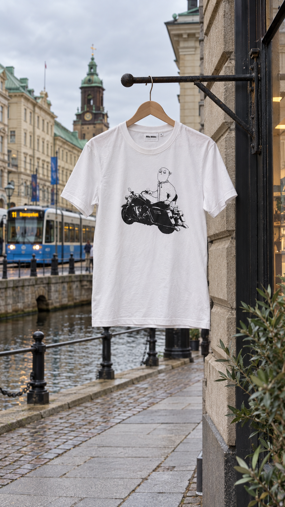 Alfons Åberg MC T-shirt Adult White