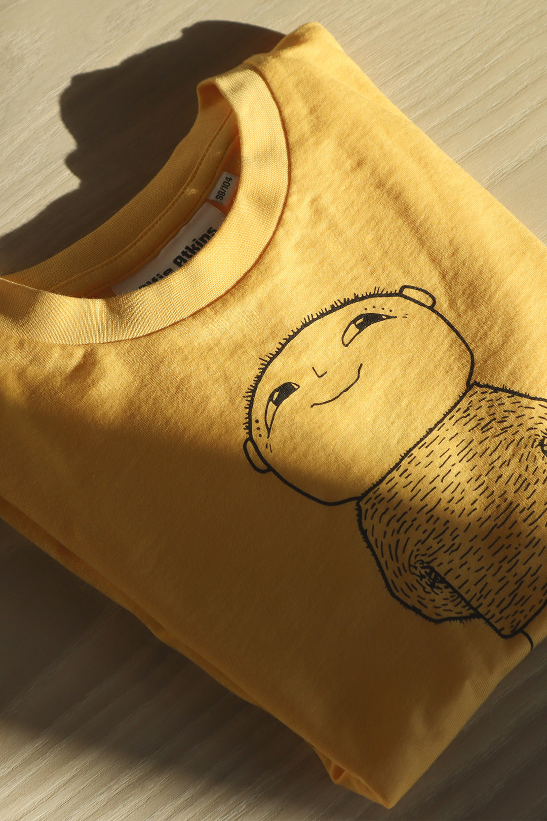 Yellow Alfie T-shirt 