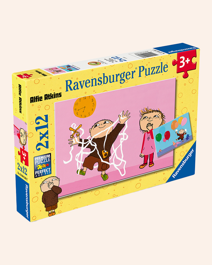 Ravensburger Puzzle – Alfie Atkins with 2 Motifs (2 × 12 Pieces)