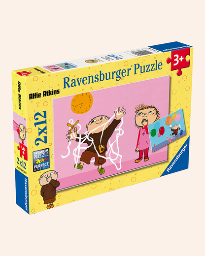Ravensburger Puzzle – Alfie Atkins with 2 Motifs (2 × 12 Pieces)