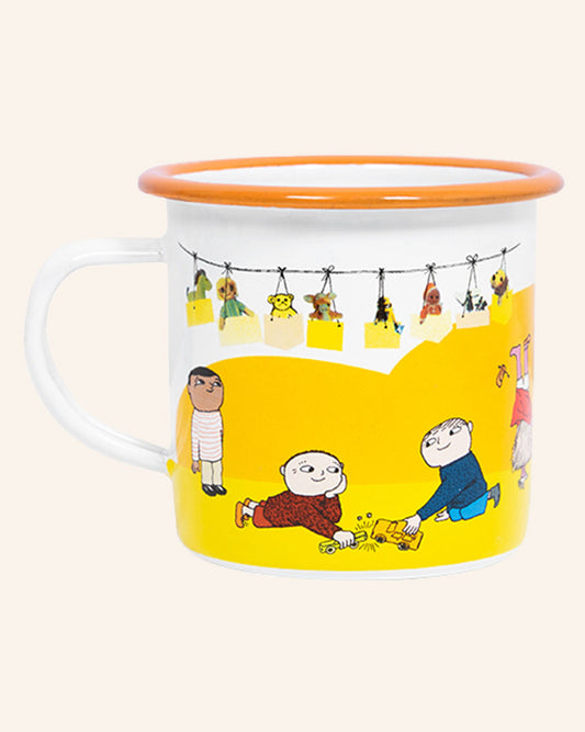 Alfie Atkins Enamel Mug – Friends