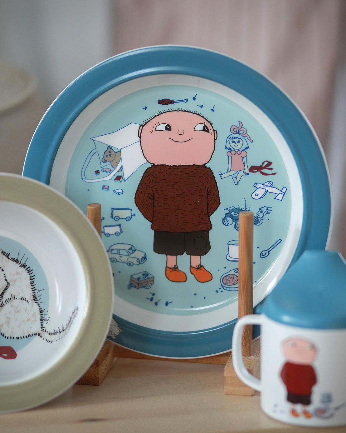 3‑piece children's dinner set