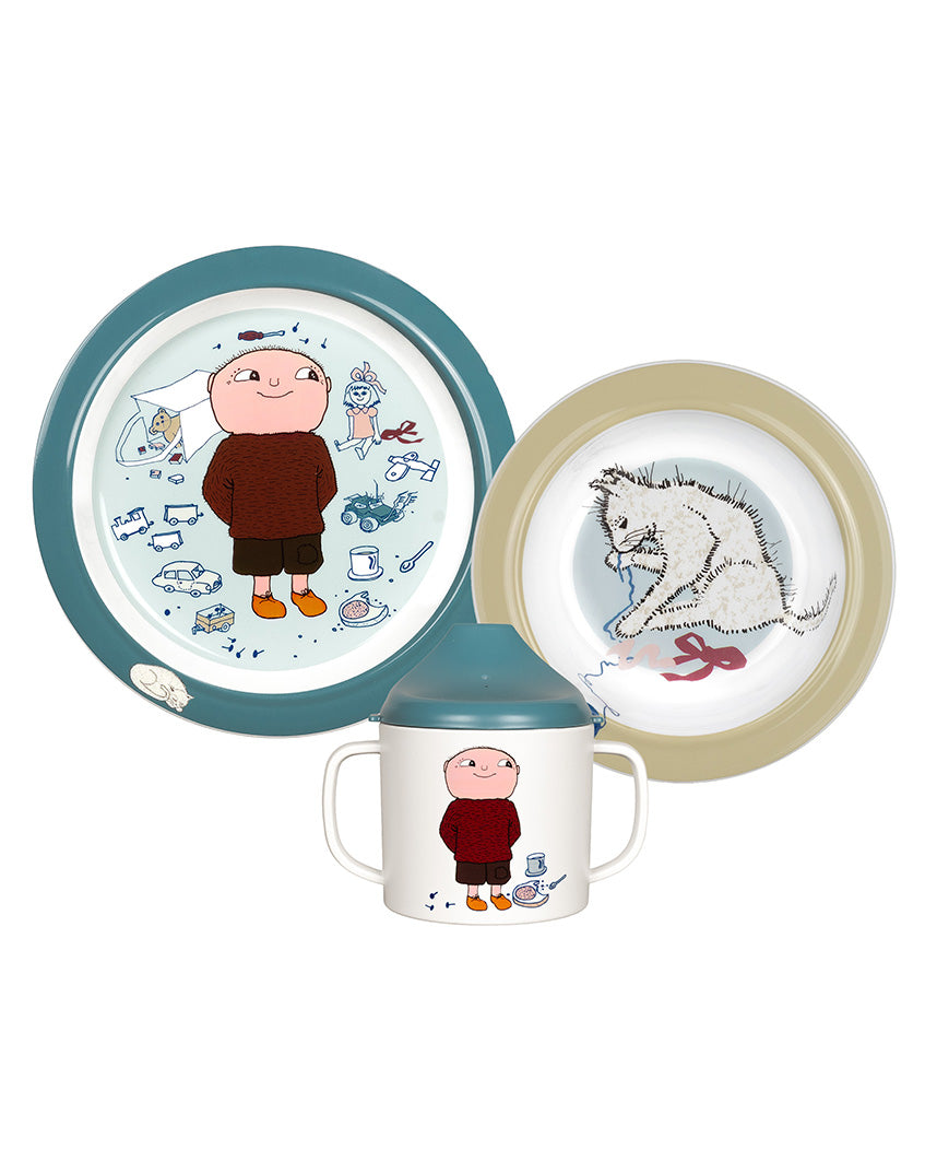 3‑piece children's dinner set