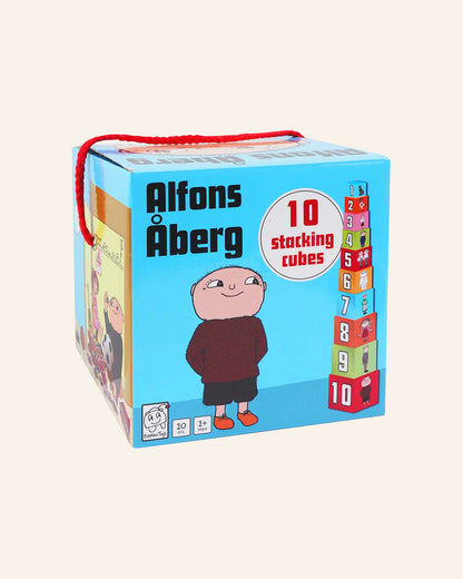 Stacking cubes with Alfie Atkins