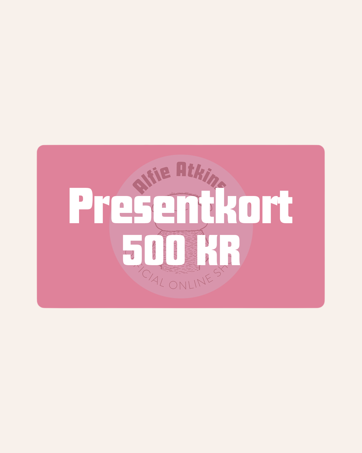 Digital Gift Card SEK 500