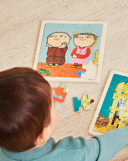 Wooden framed puzzle - Alfie and Milly