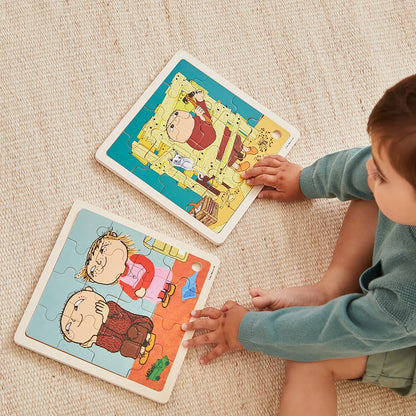 Wooden framed puzzle - Alfie and the Helicopter