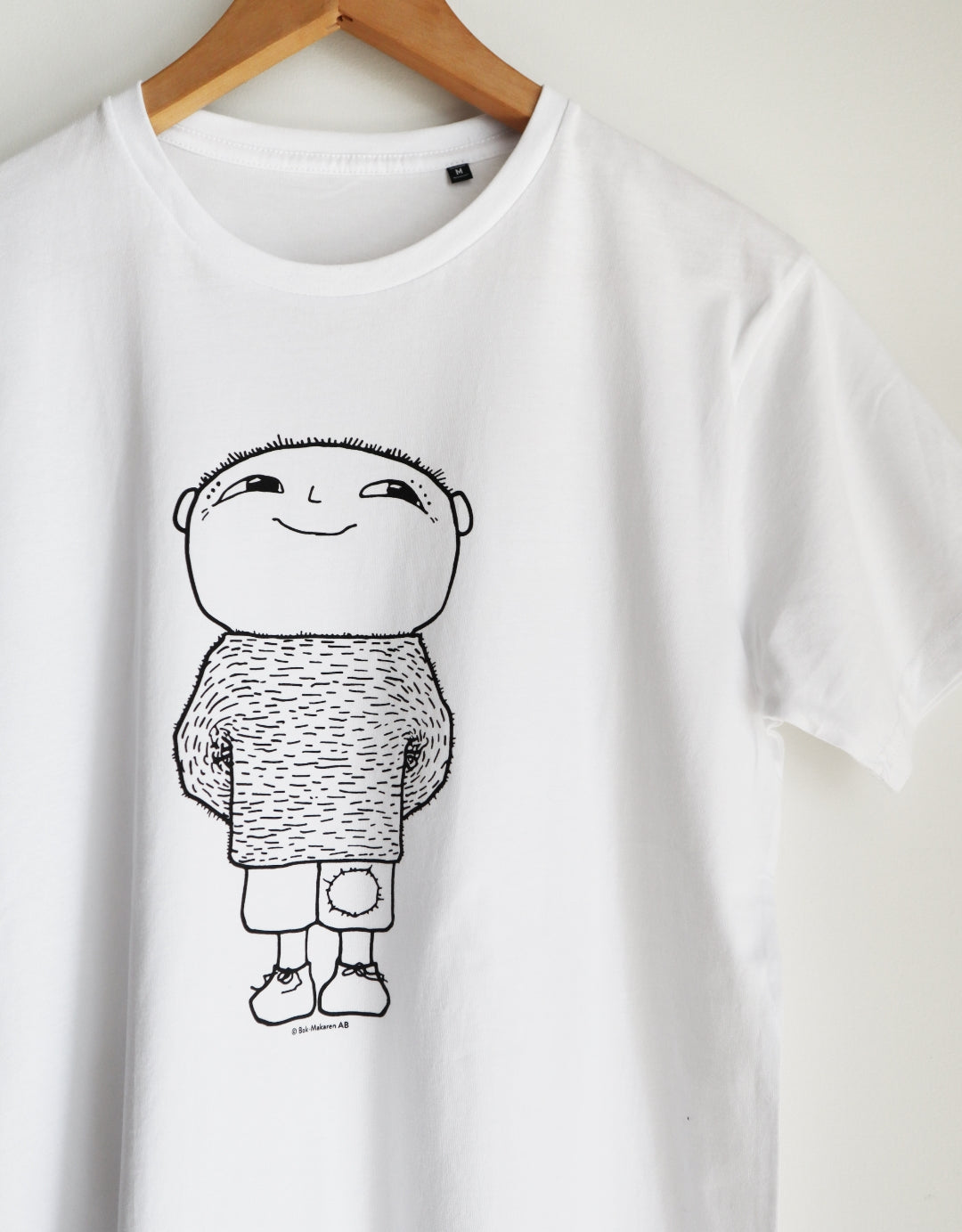 Alfons Åberg t-shirt vuxen vit